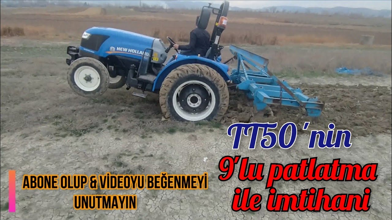 💪TT50  9'lu Çizer ile Beklenmedik Performans Sunuyor🚀!!!! Newholland tt50 performans testi yaptık!!🚀