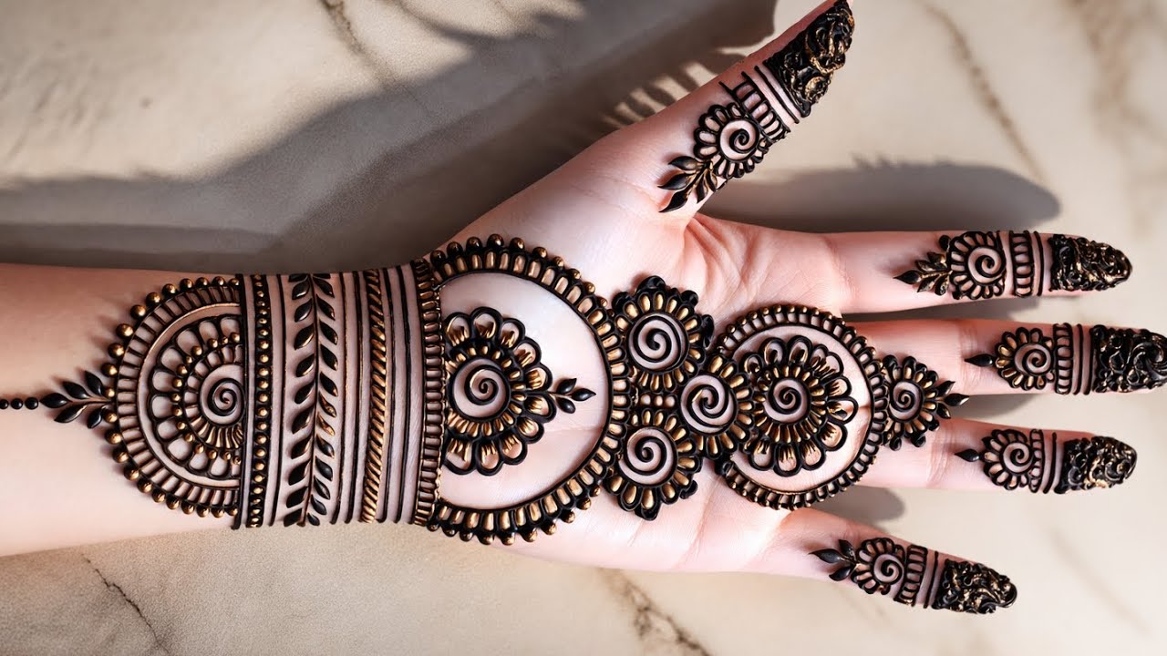 New stylish mendhi design | mehndi designs|  🍀🥰🍀