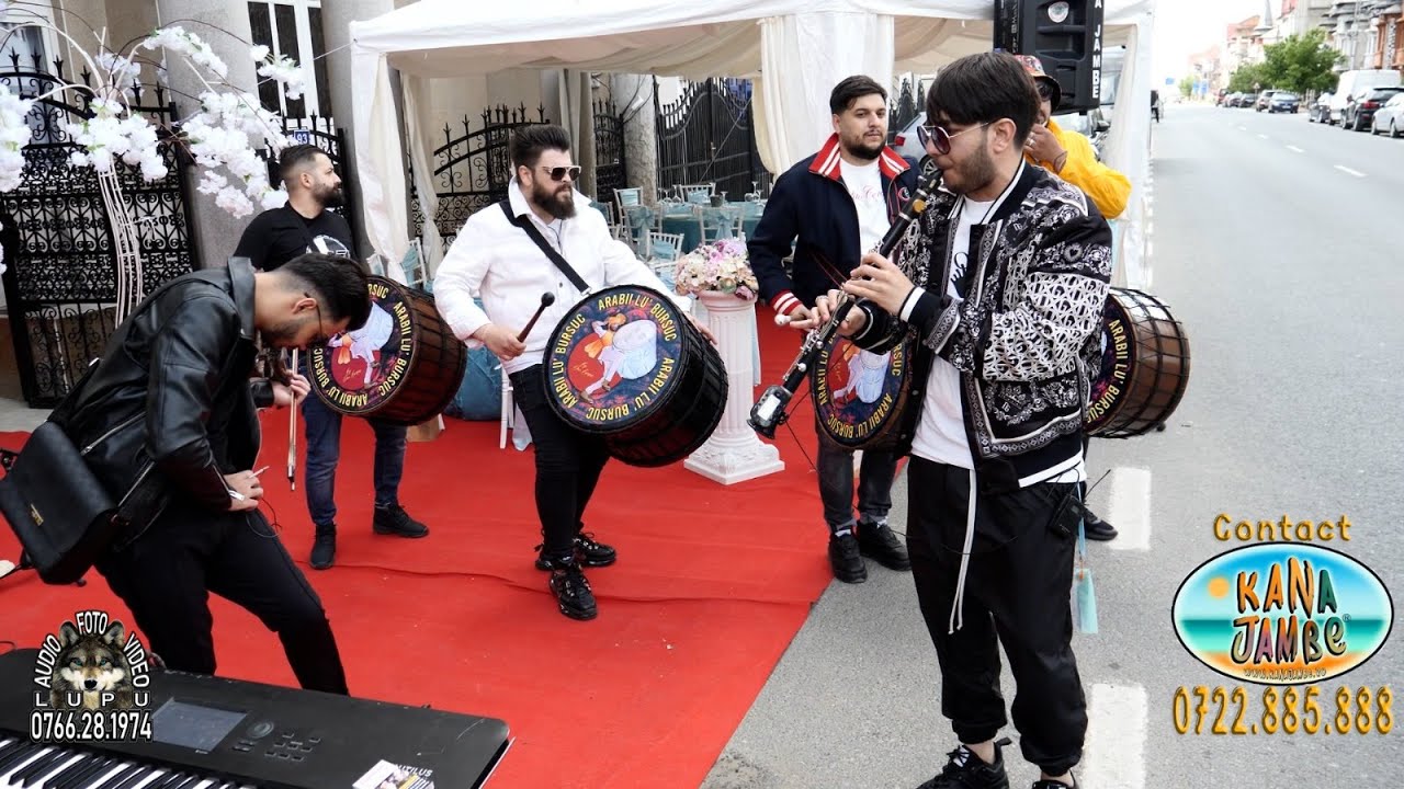 Formatia Kana Jambe Arabii lu' Bursuc - Instrumentala (Nunta Armyn & Romanita)