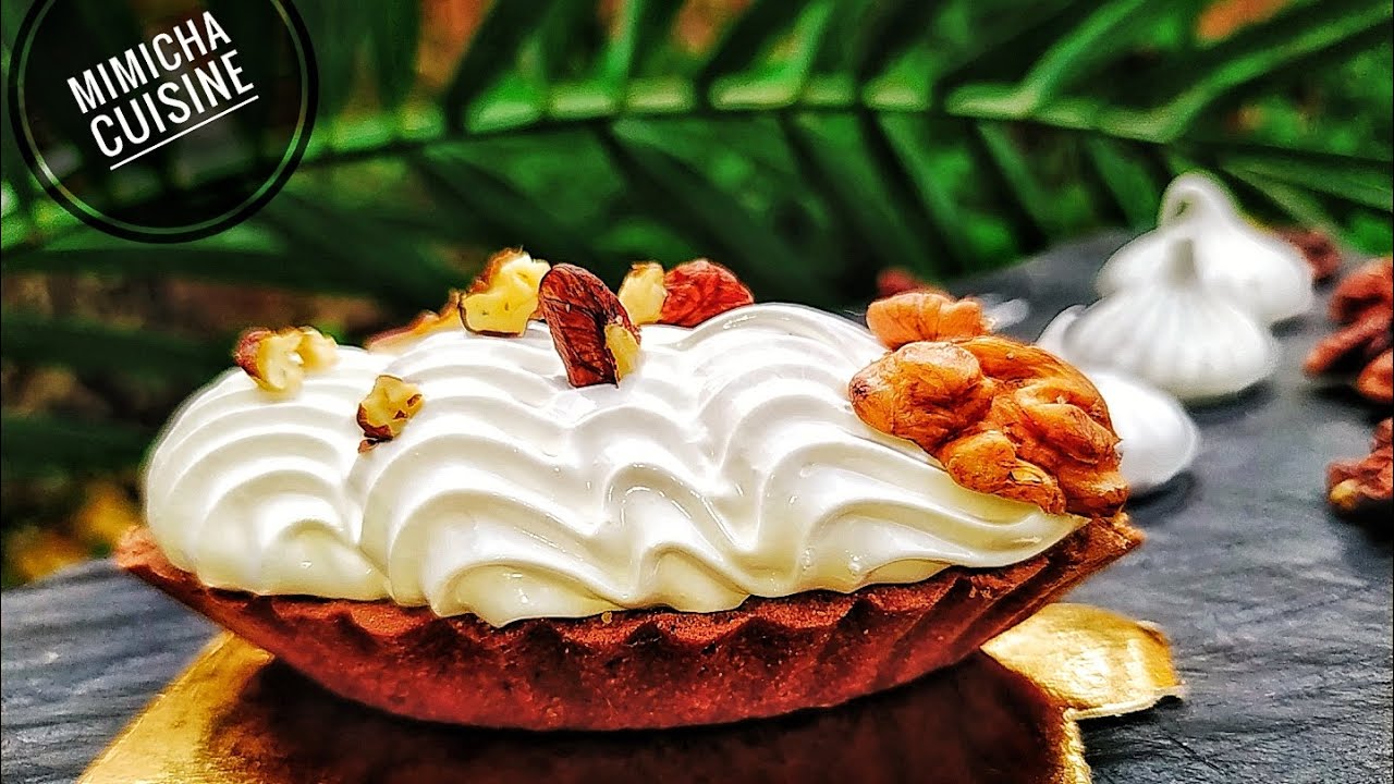 تارتولات بموس الجوزية مع كل أسرار نجاحها لذة لاتقاااااوم ♥️