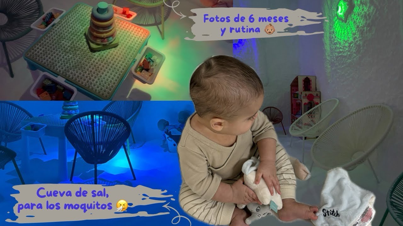 Día con bebé de 6 meses: rutina, fotos y cuevas de sal 👶🏽 | VLOG