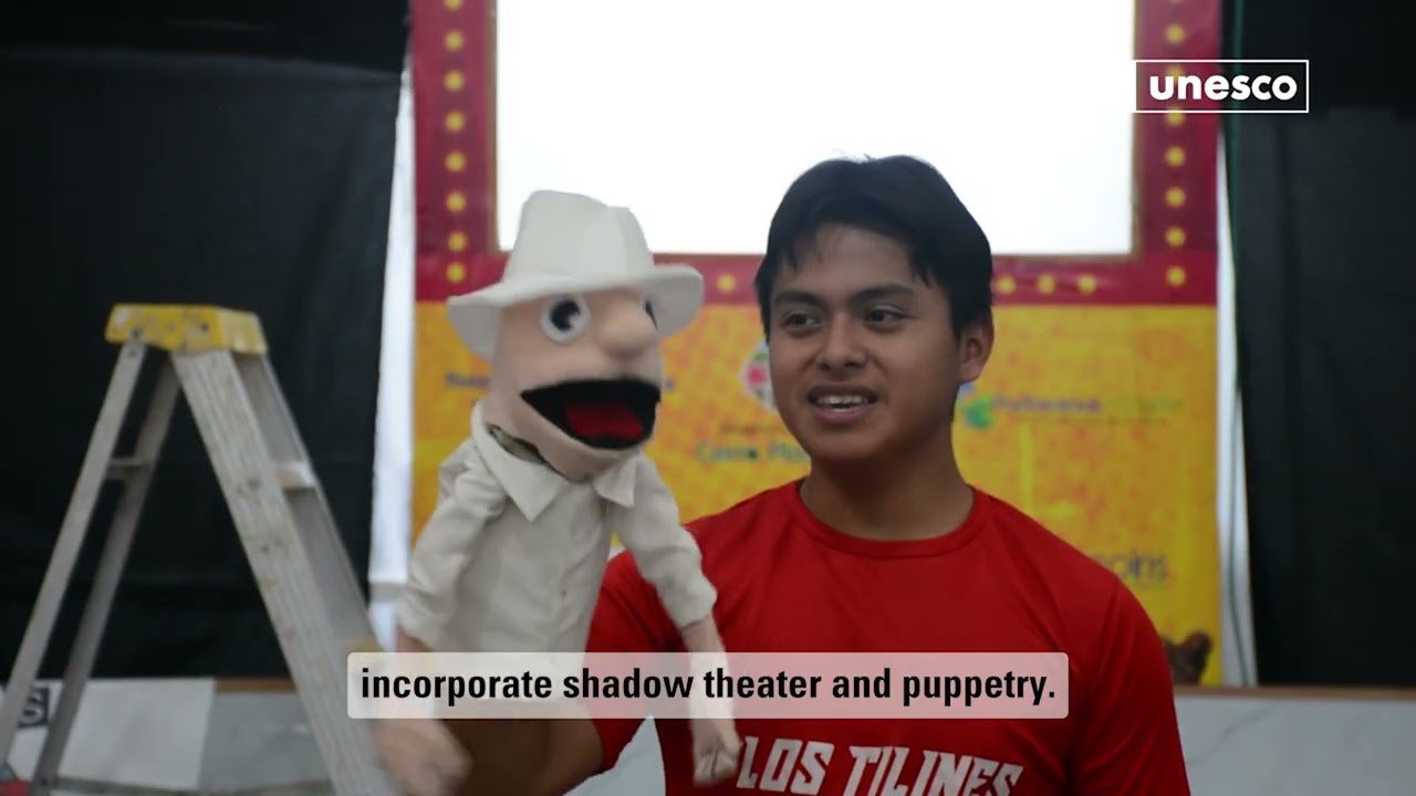 Teatro de sombras para la Educación para el Desarrollo Sostenible