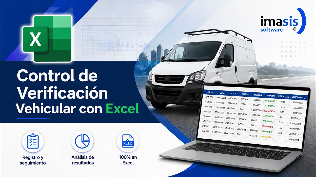 Controlar la verificaci&oacute;n vehicular y gasolina de tus unidades con Excel