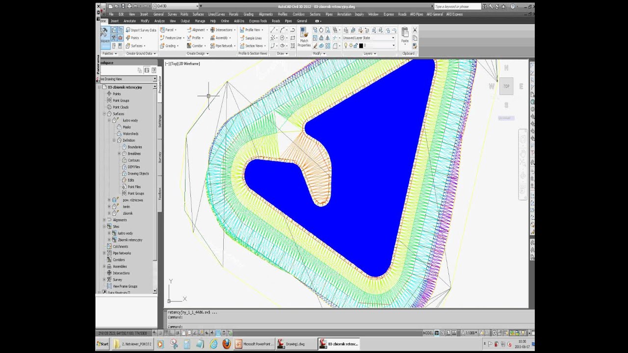 PROCAD NetCafe Autodesk Civil 3D 2012 - Projektowanie nie tylko dla drogowców