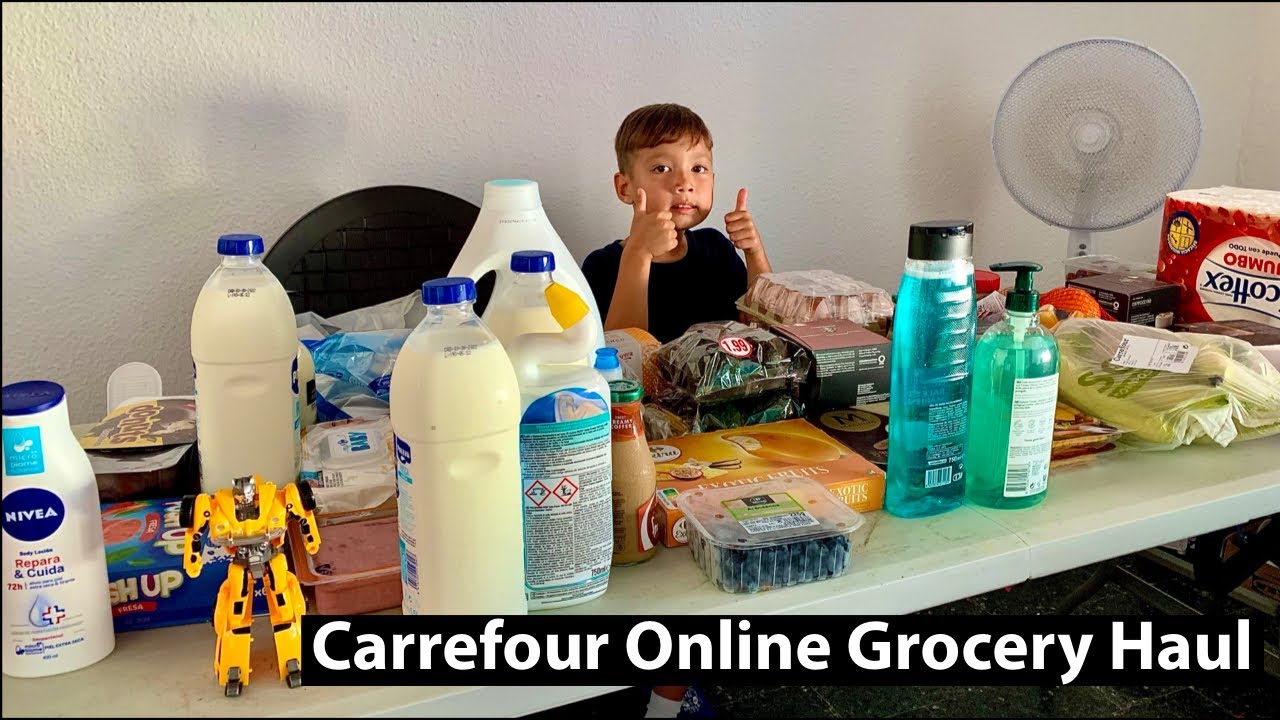 @carrefour  Online Grocery Haul