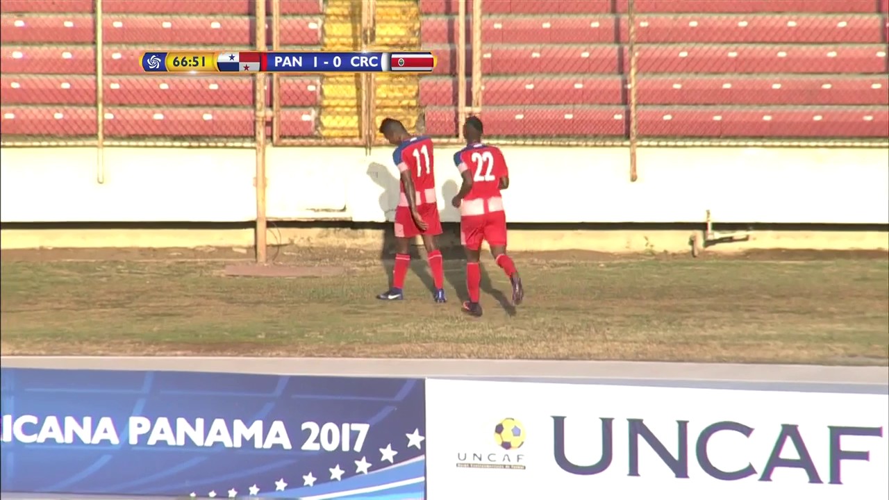 GOAL Panama, Armando COOPER No. 11 | @FEPAFUT @Fedefutbol_CR #CCA2017