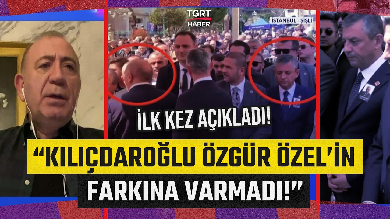CHP İstanbul İl Başkanı G&uuml;rsel Tekin Cenazede Tokalaşmamayı İlk Kez TGRT Haber'de A&ccedil;ıkladı!