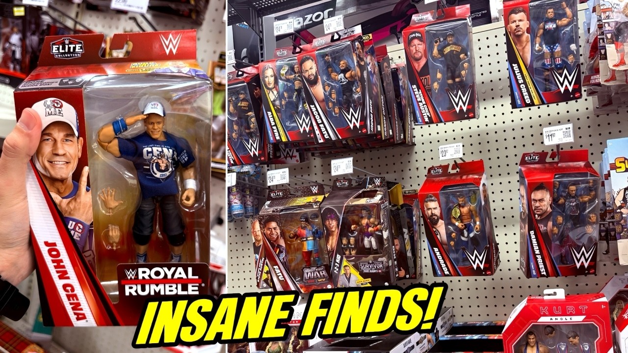 Stores LOADED With NEW WWE Action Figures 2026!