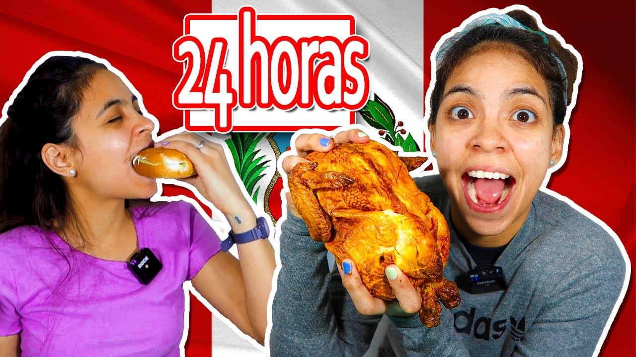 24 horas comiendo COMIDA PERUANA en PER&Uacute;
