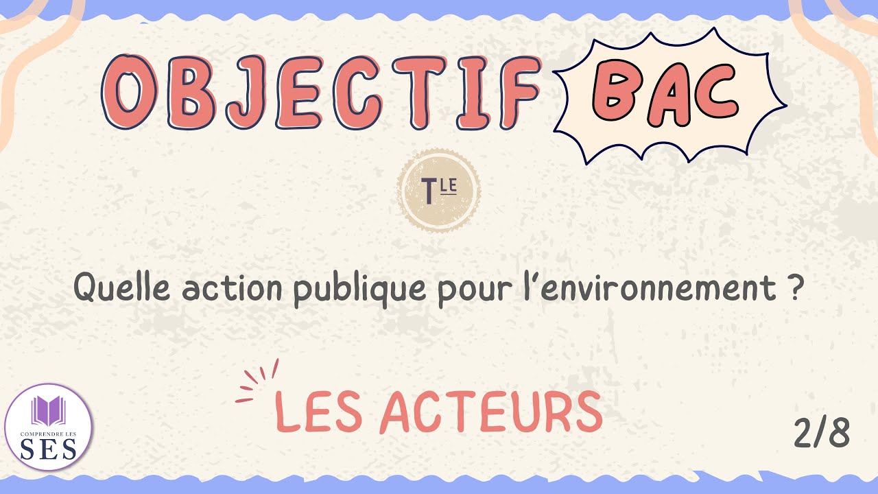 [BAC] Cours Environnement - Les acteurs et la mise à l'agenda politique