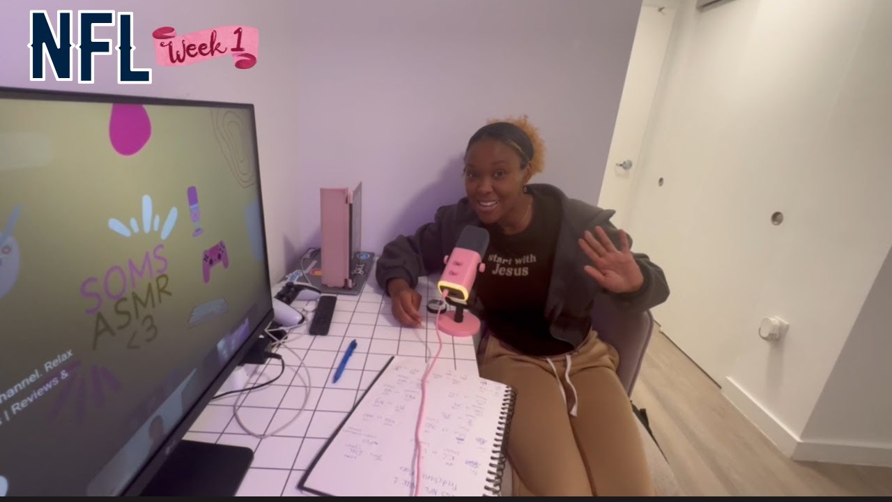 ASMR Ramble | NFL Week 1 Predictions & Locks | Sports Betting 💰|