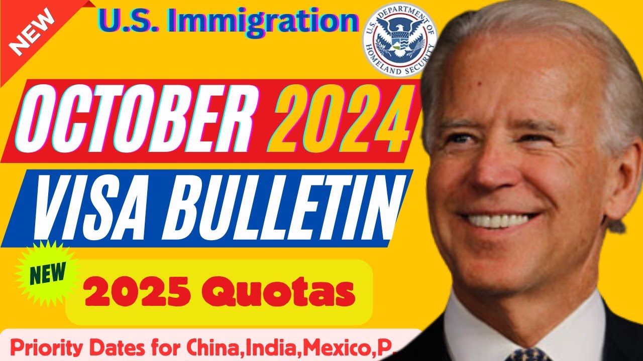 October 2024 Visa Bulletin - Surprise for China, India, Mexico and Philippines