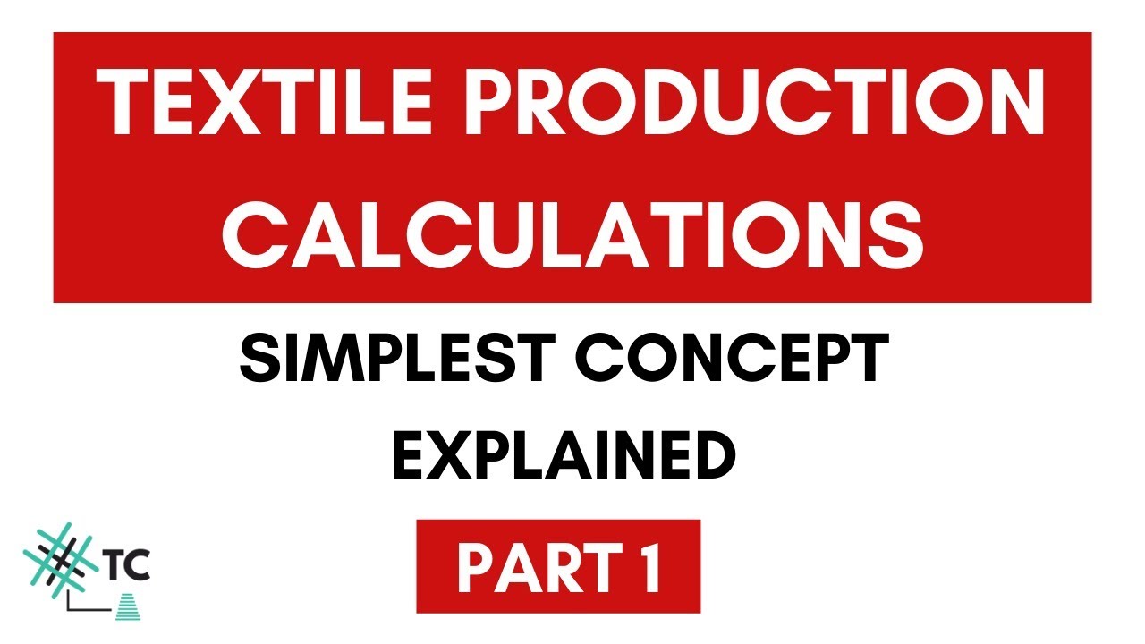 Spinning Production Calculation | Formula explained | TexConnect