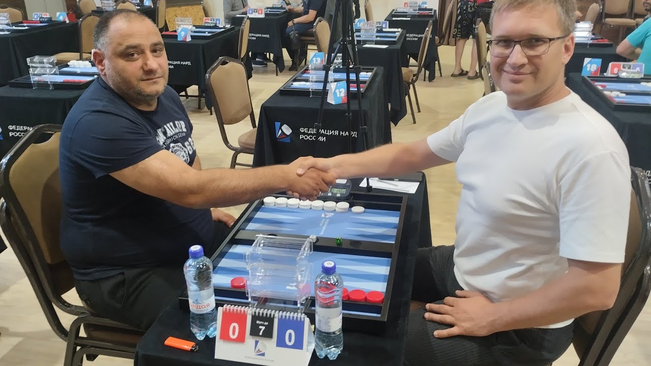 Урал Open 5. Длинные нарды. Мастерс кап. Финал. А.Барченков - А.Долунц
