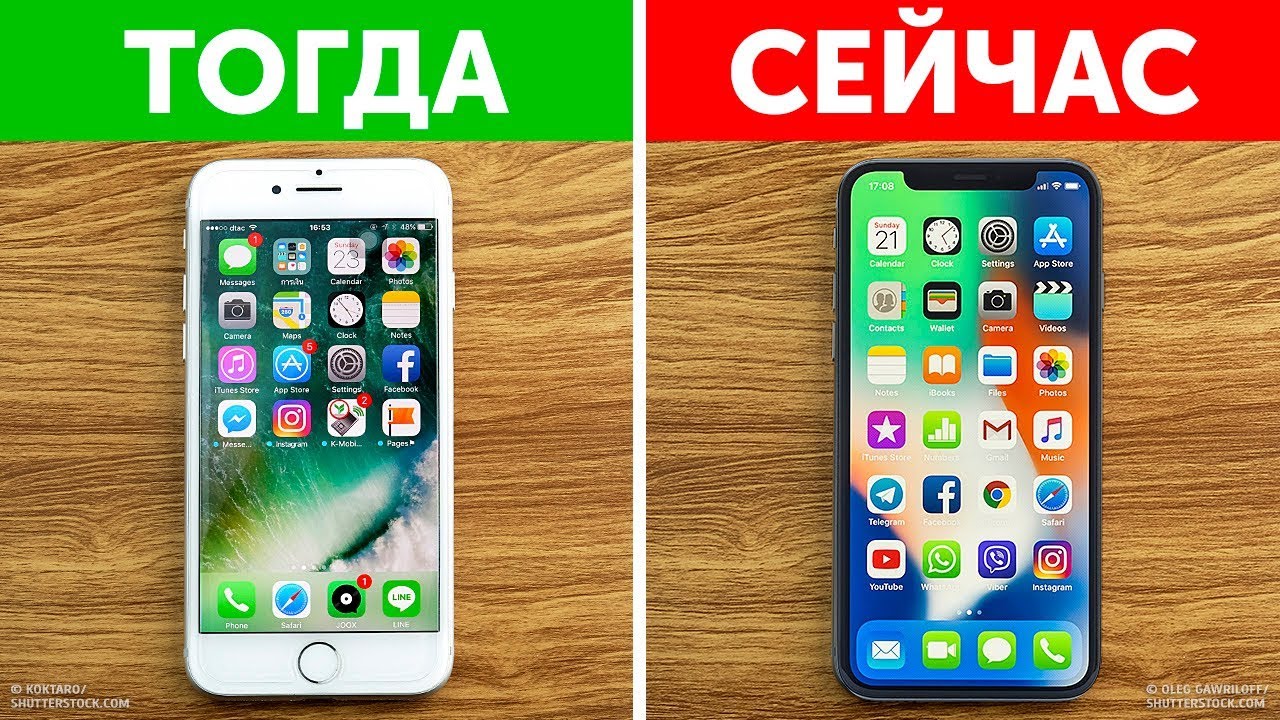 Почему у новых телефонов нет кнопок