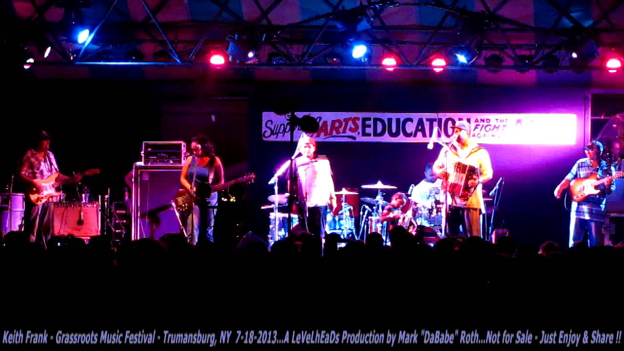 Keith Frank - Grassroots Music Festival - Trumansburg, NY  7- 18 -2013