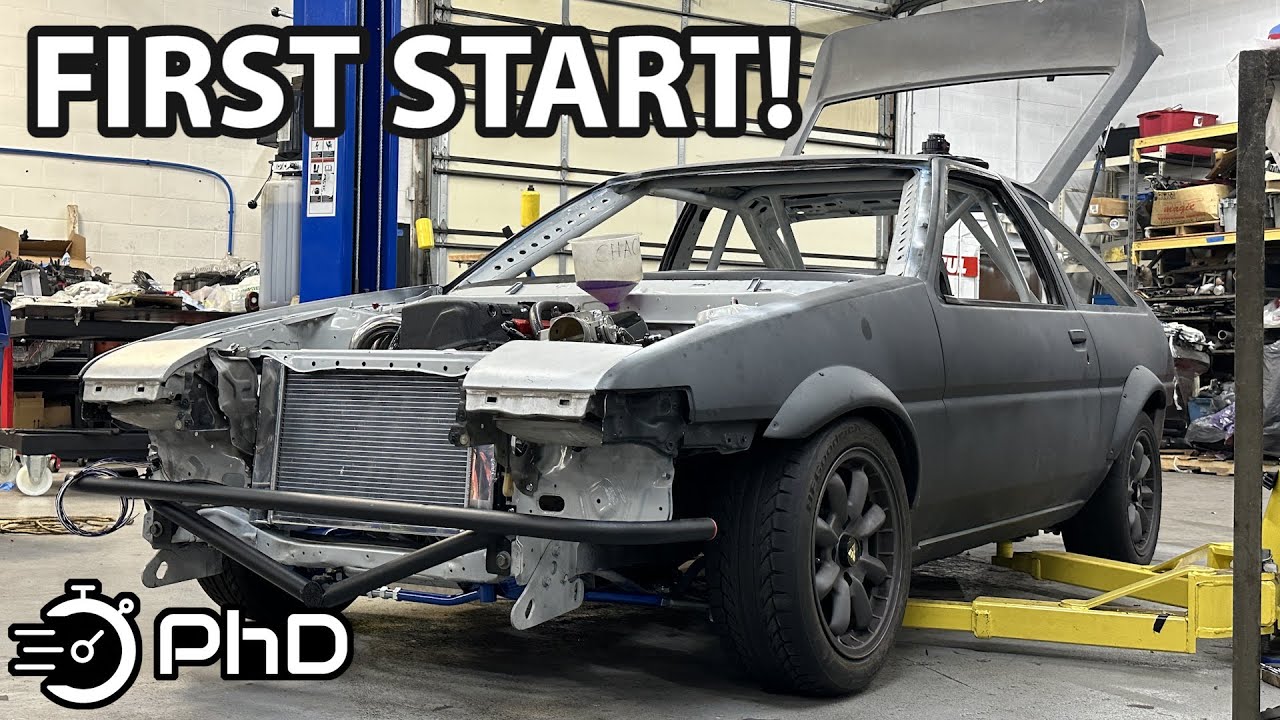 Запускаю K24!! Сборка моего турингового автомобиля AE86 моей мечты!