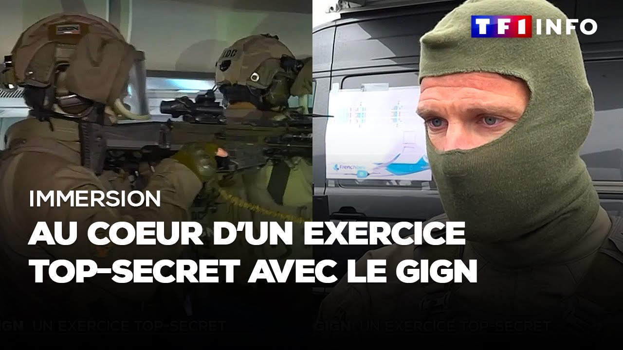 Au cœur d'un exercice top-secret avec le GIGN