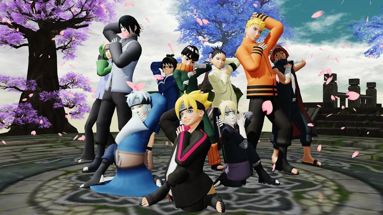 【 MMD 】 Boruto Boys - One ・Two・Three [remake because i deleted the other by accident kill me please]