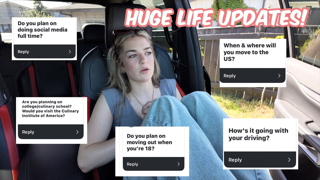 Q&A + LIFE UPDATES!