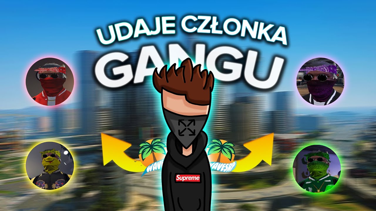 UDAJE CZŁONKA NAJWIĘKSZEGO GANGU W FIVEM | *dostałem pistolet*