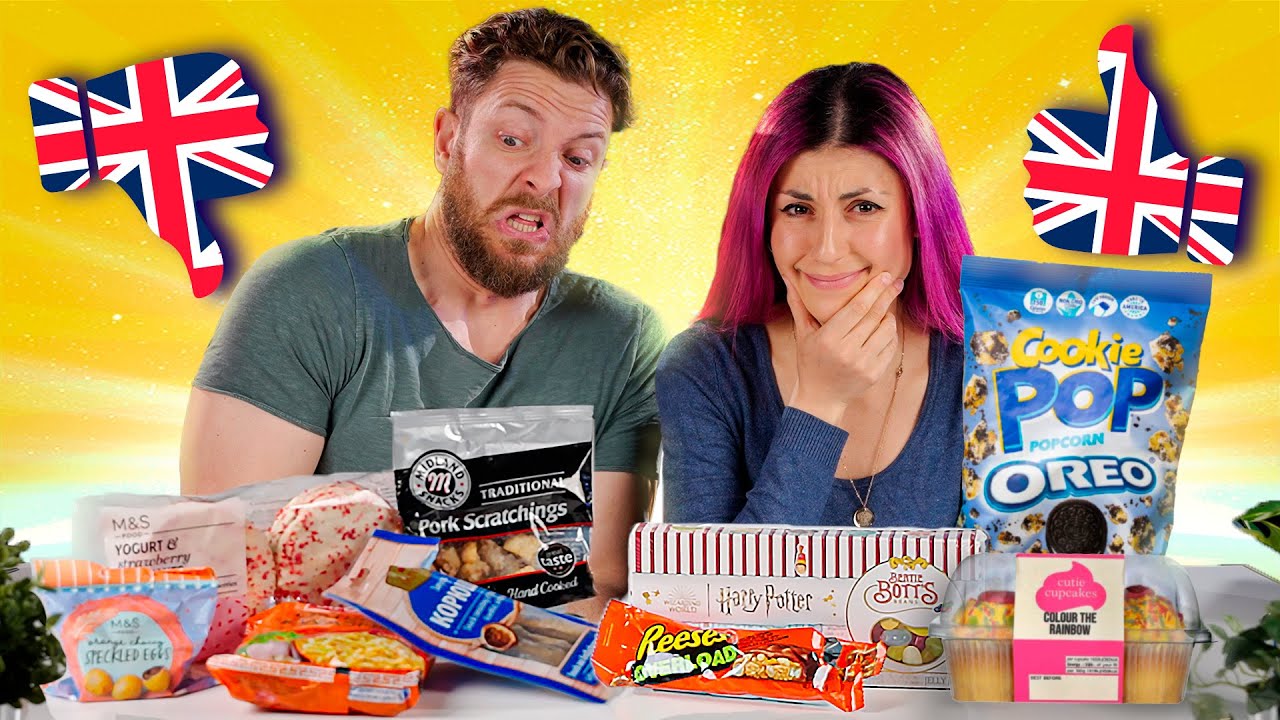 Sfida di SCHIFEZZE BRITANNICHE con la mia RAGAZZA