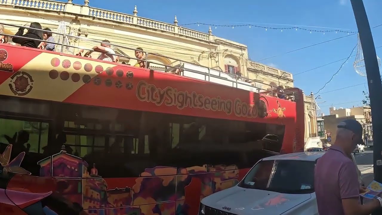 Walking tour Gozo, Malta ultra 4k