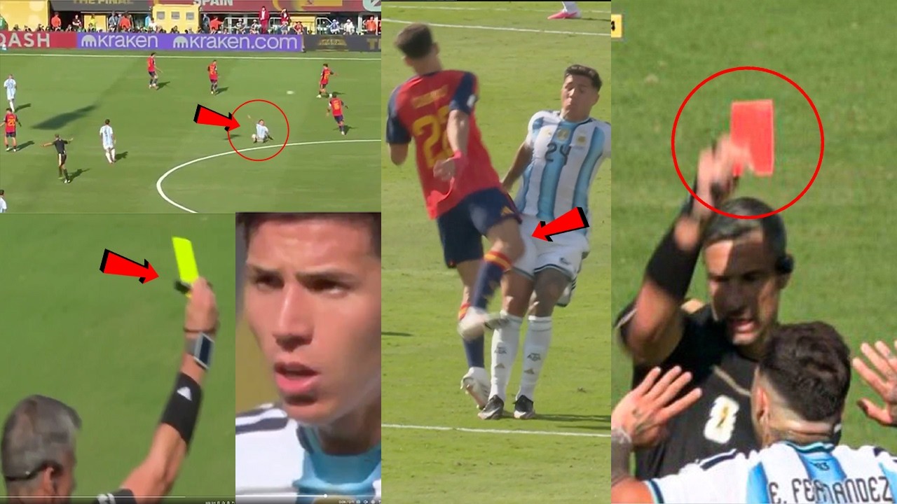 🚨 RED CARD SCANDAL?! Was Enzo Fern&aacute;ndez REALLY Sent Off Fairly? 😱 | Argentina vs Spain Final 2026