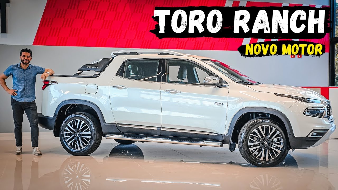FIAT TORO RANCH 2025 agora com novo motor 2.2 de 200cv