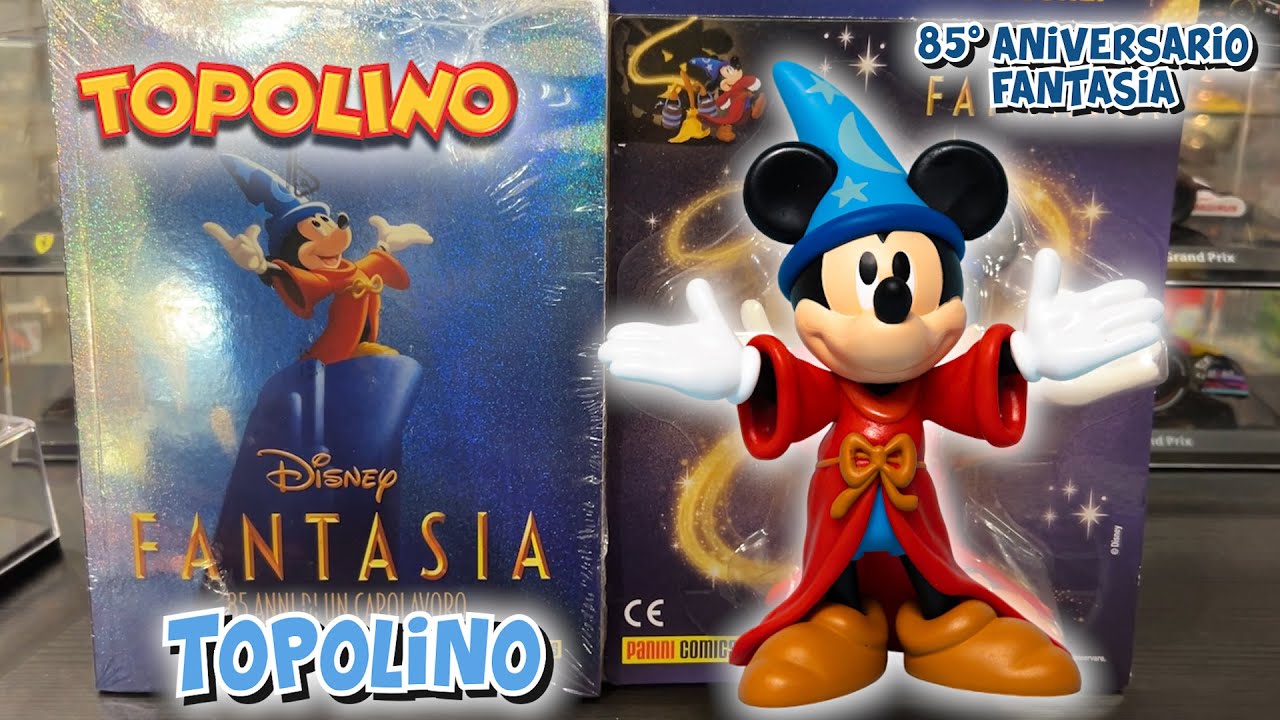 STATUA TOPOLINO 85° ANNIVERSARIO FANTASIA! 🤩 GADGET TOPOLINO 2025 | Edicola