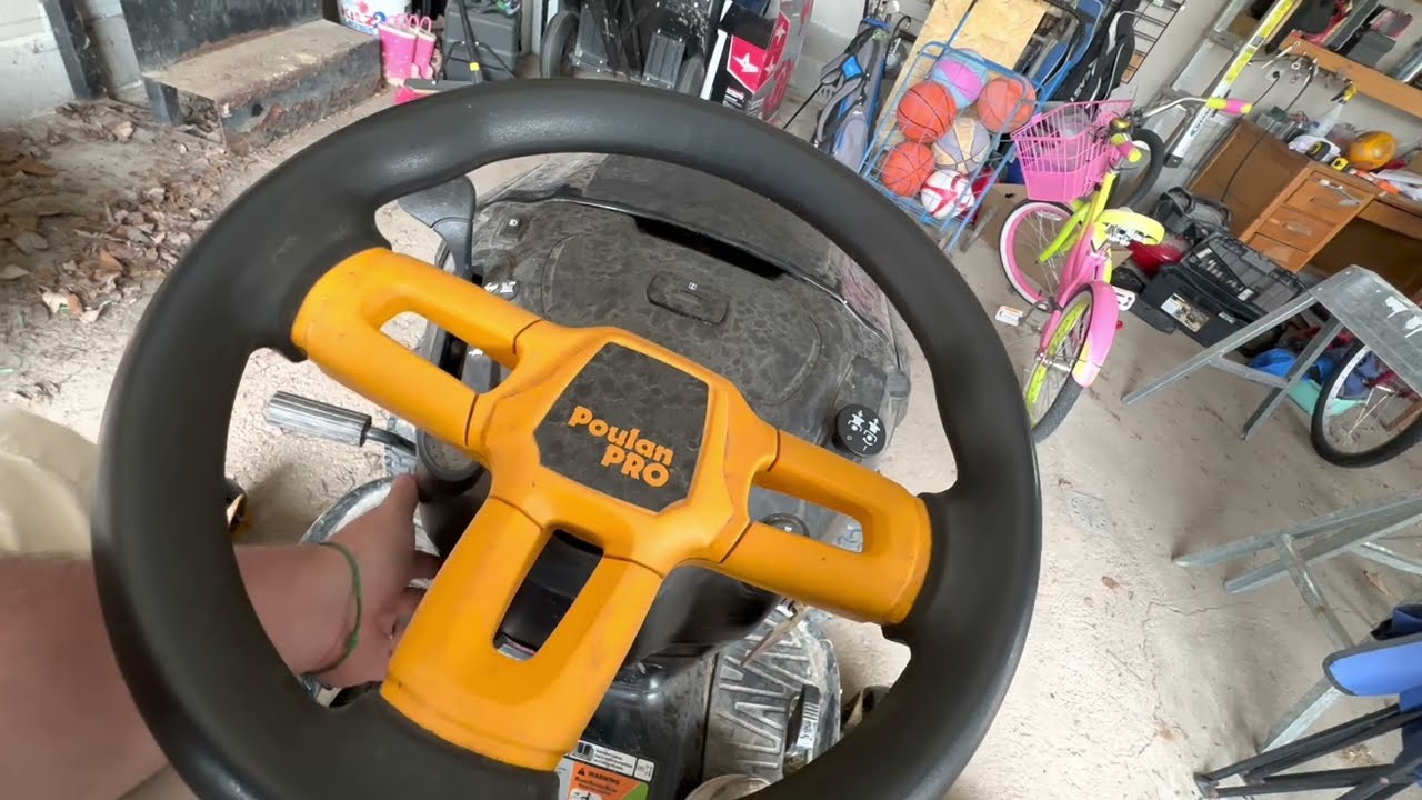 Repair Riding Lawn Mower that Doesn't go When you Press the Pedal #diy #mower #efd
