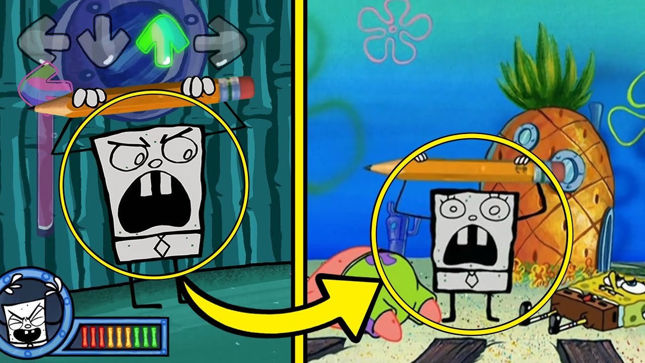 References in FNF VS SpongeBob (Funkin For Bikini Bottom) (FNF Mod)