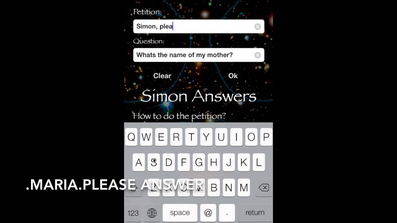 Simon Answers Tarot app Trick - How it works