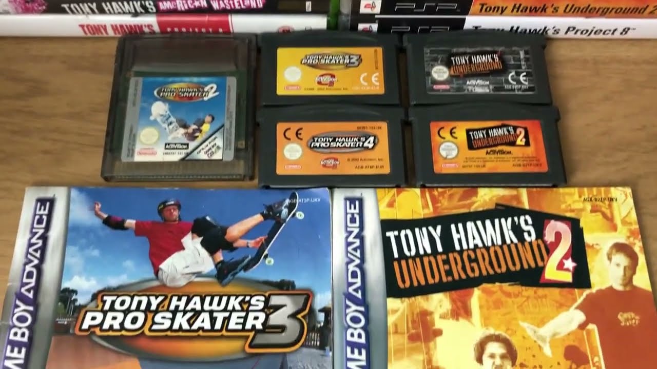 Моя коллекция игр Tony Hawk (обновление 2022 года)