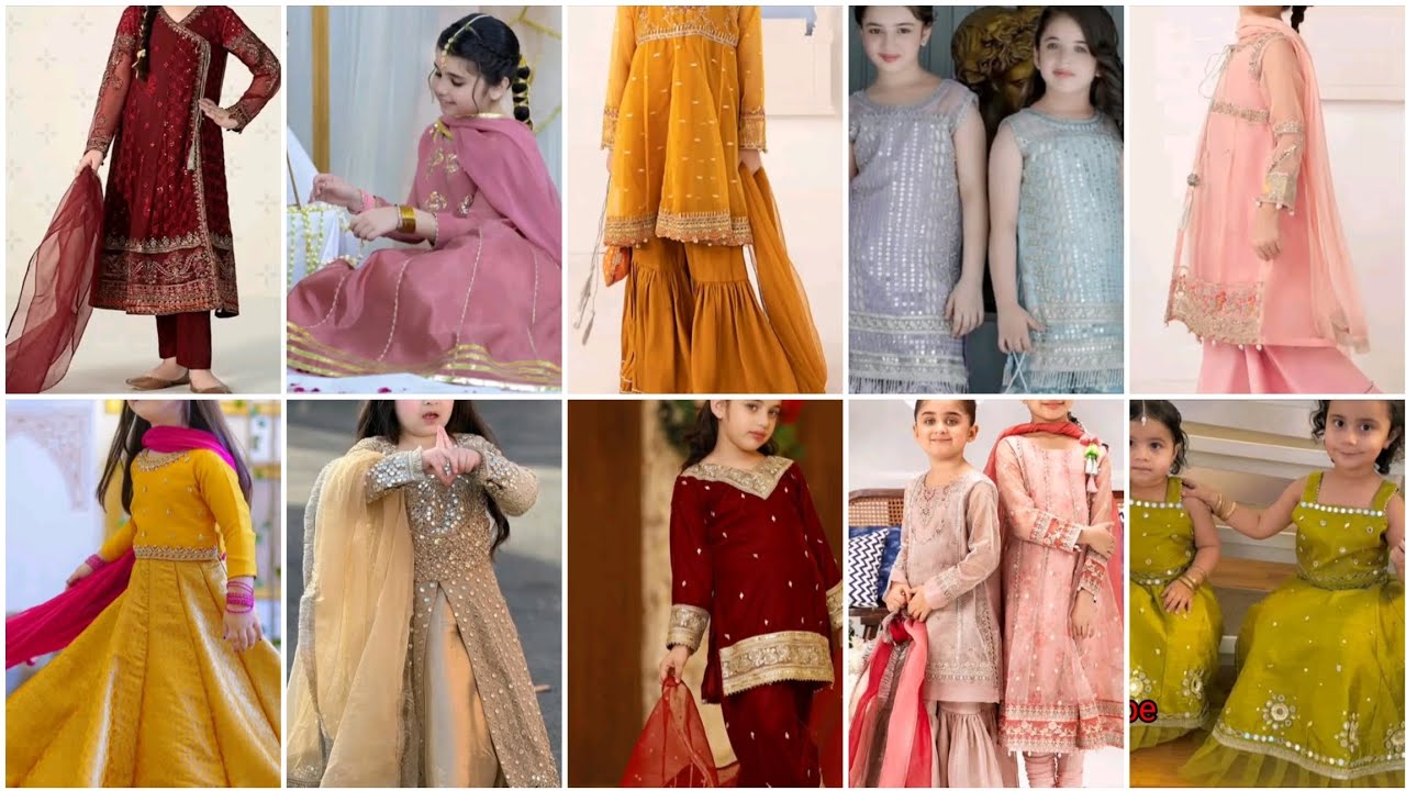 5 and 10 years old girls Eid dresses 2026 