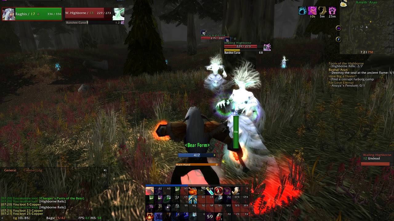 WOW CLASSIC - Druid - Deviate Delight - LEVELING Pt. 3
