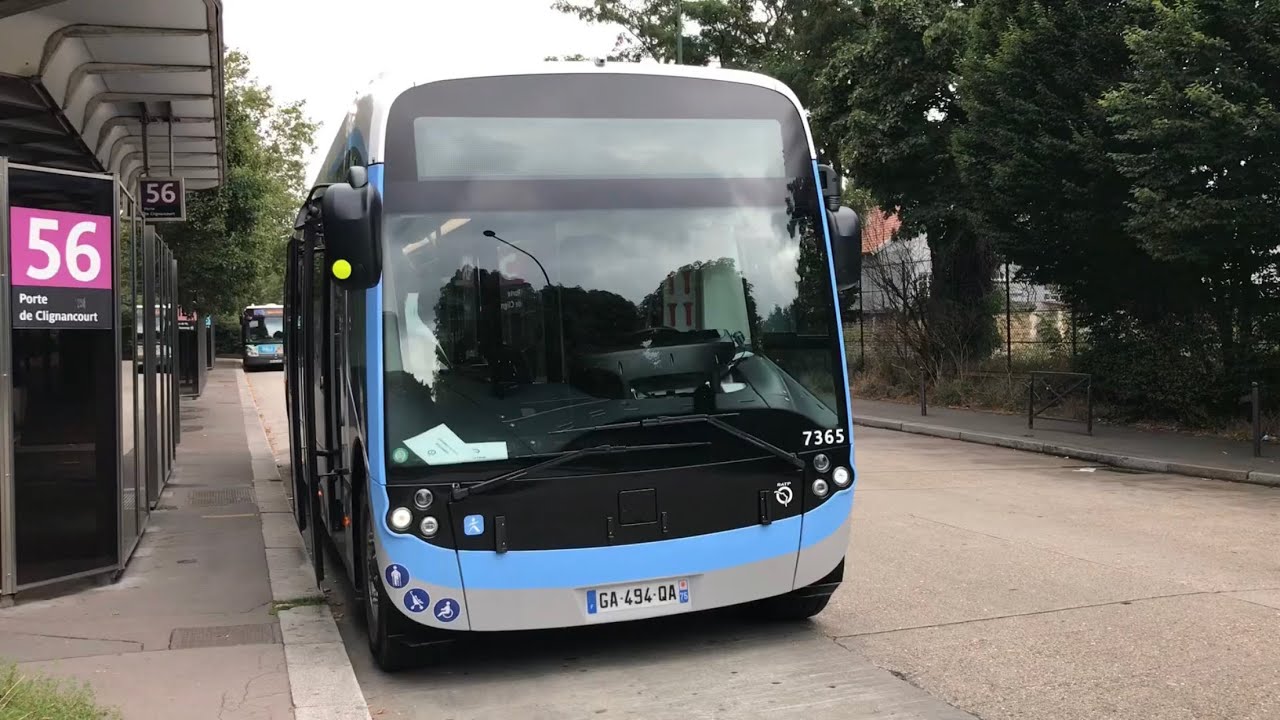 Alstom Aptis n&ordm;7365 - Bus ligne 56 (RATP)