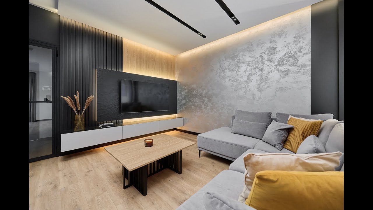 Przytulne wnętrze domu w stylu nowoczesnym - Geometria Studio