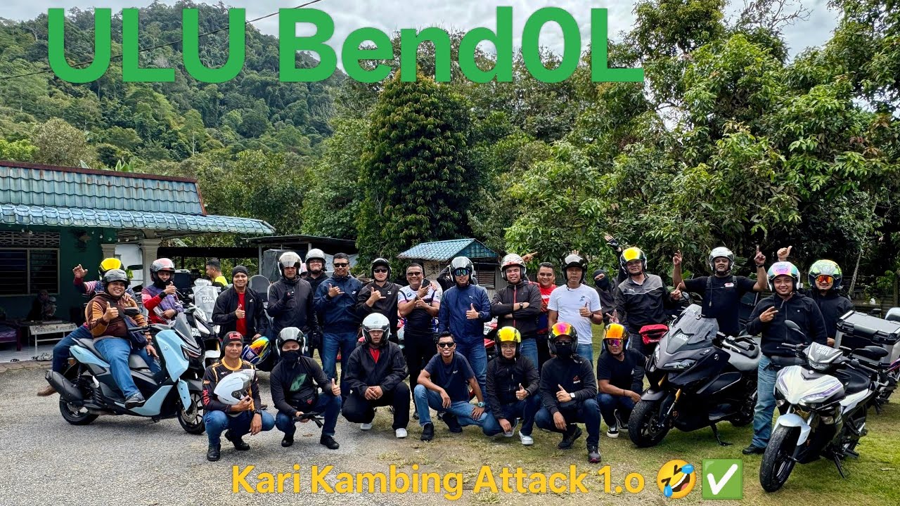 ENJOY RIDE KE ULU BENDOL l ROTI CANAI KARI KAMBING