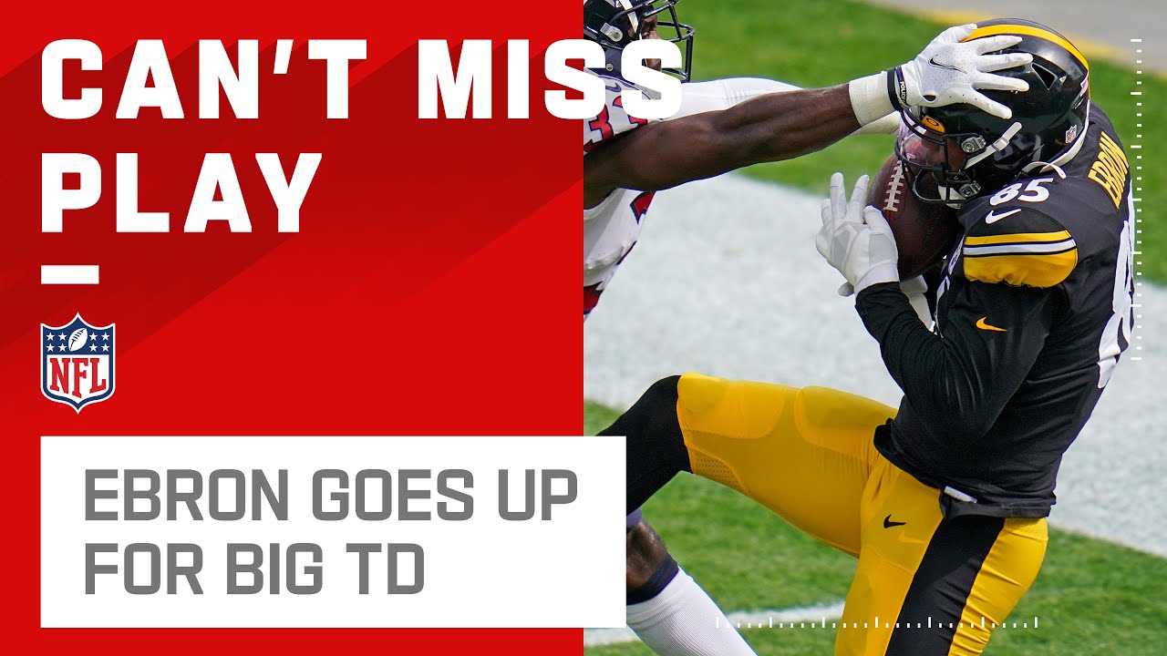 Eric Ebron Wins 1-on-1 for 1st Steelers TD on the Day!