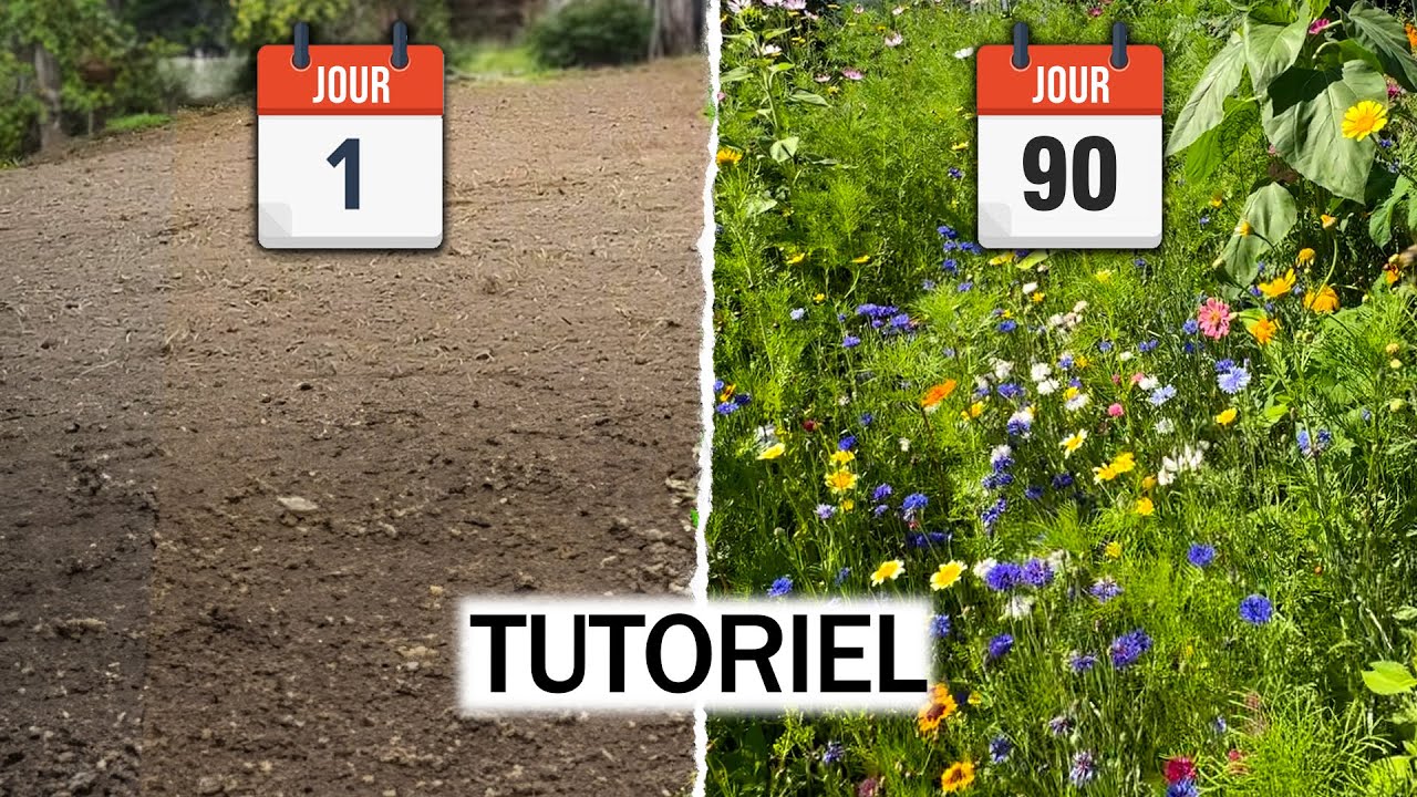 J'ai semé une Prairie de Fleurs Sauvages le Résultat est SUBLIME ! (Jachère Fleurie)