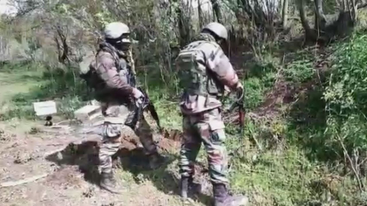 8 Hours Search Operation Going On Kreeri Baramulla