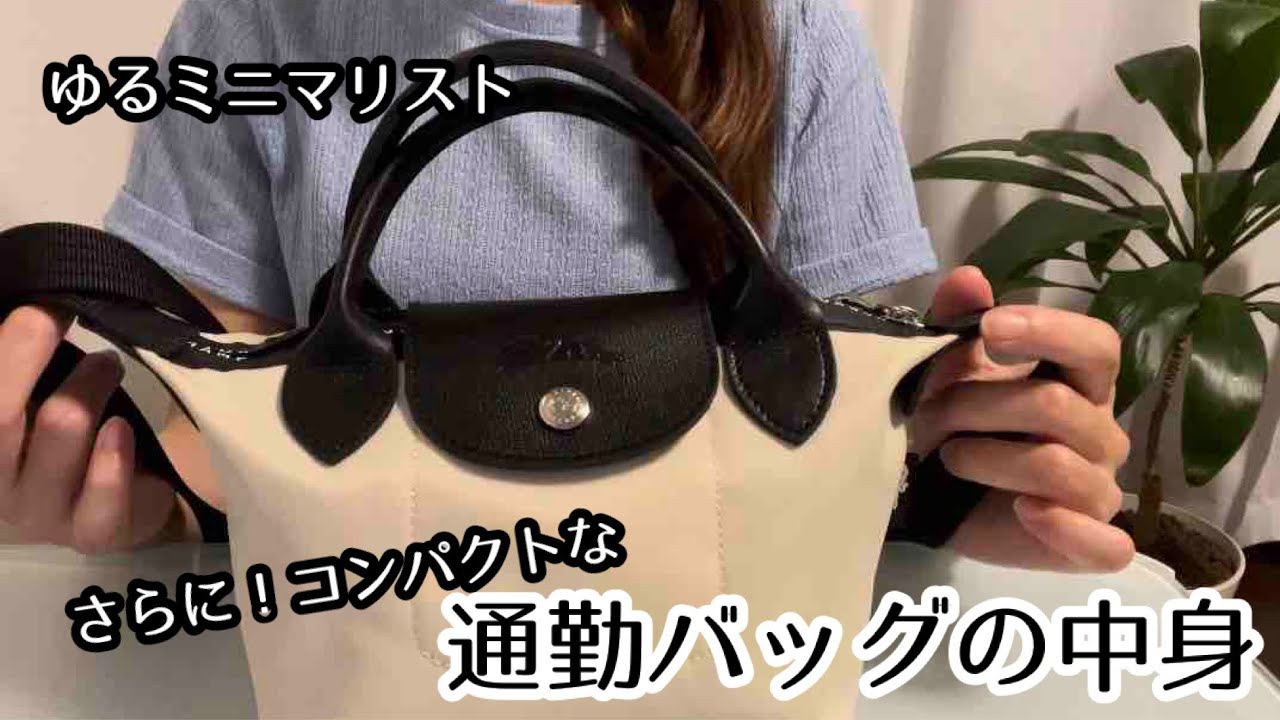 [Минималистка в свои 40] Минималистичная сумка для поездок на работу: Longchamp Le Pliage XS