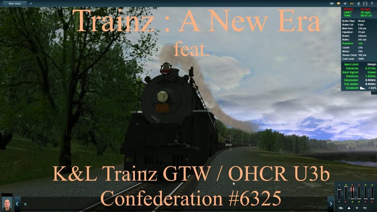 Trainz : A New Era feat. GTW OHCR U3b #6325