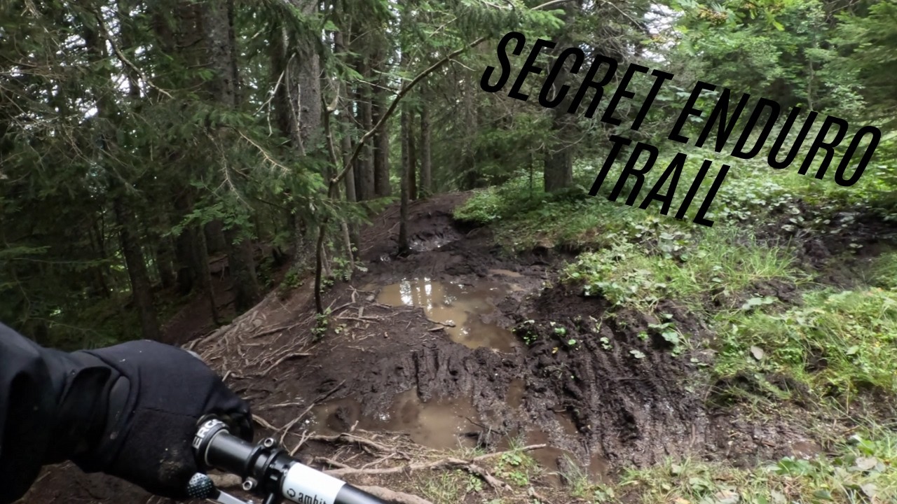 secret Enduro Trail in Les Gets