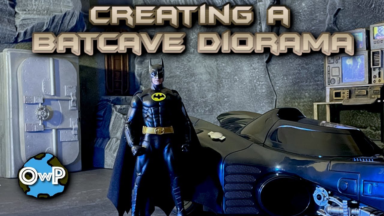 Creating a BATCAVE Diorama