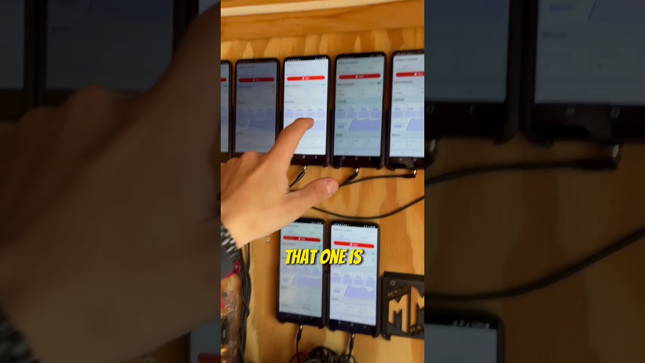 Майнинг с мобильного телефона&hellip; #шорты #биткоин #криптовалюта