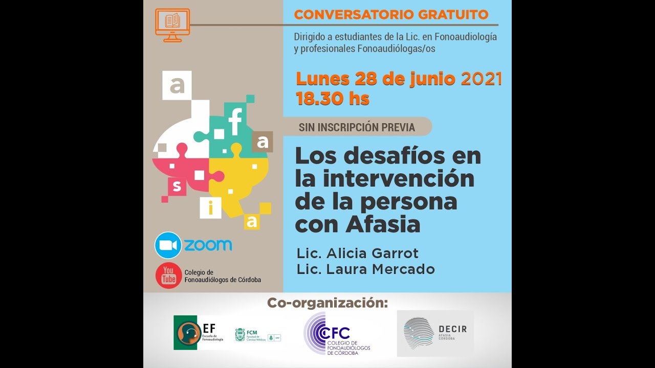 Conversatorio: Día Mundial de la Afasia