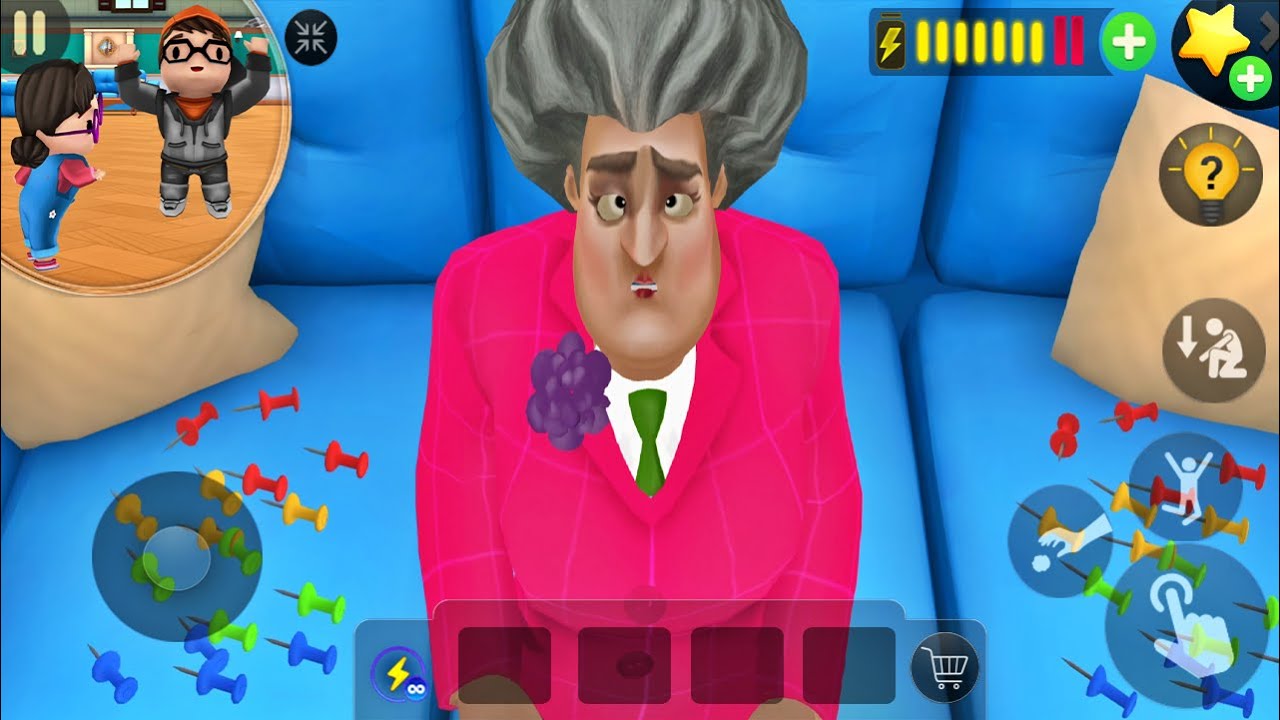 Sneak Squad: Partners in Prank New Miss T Sofa Pin Prank New Episode Funny Gameplay