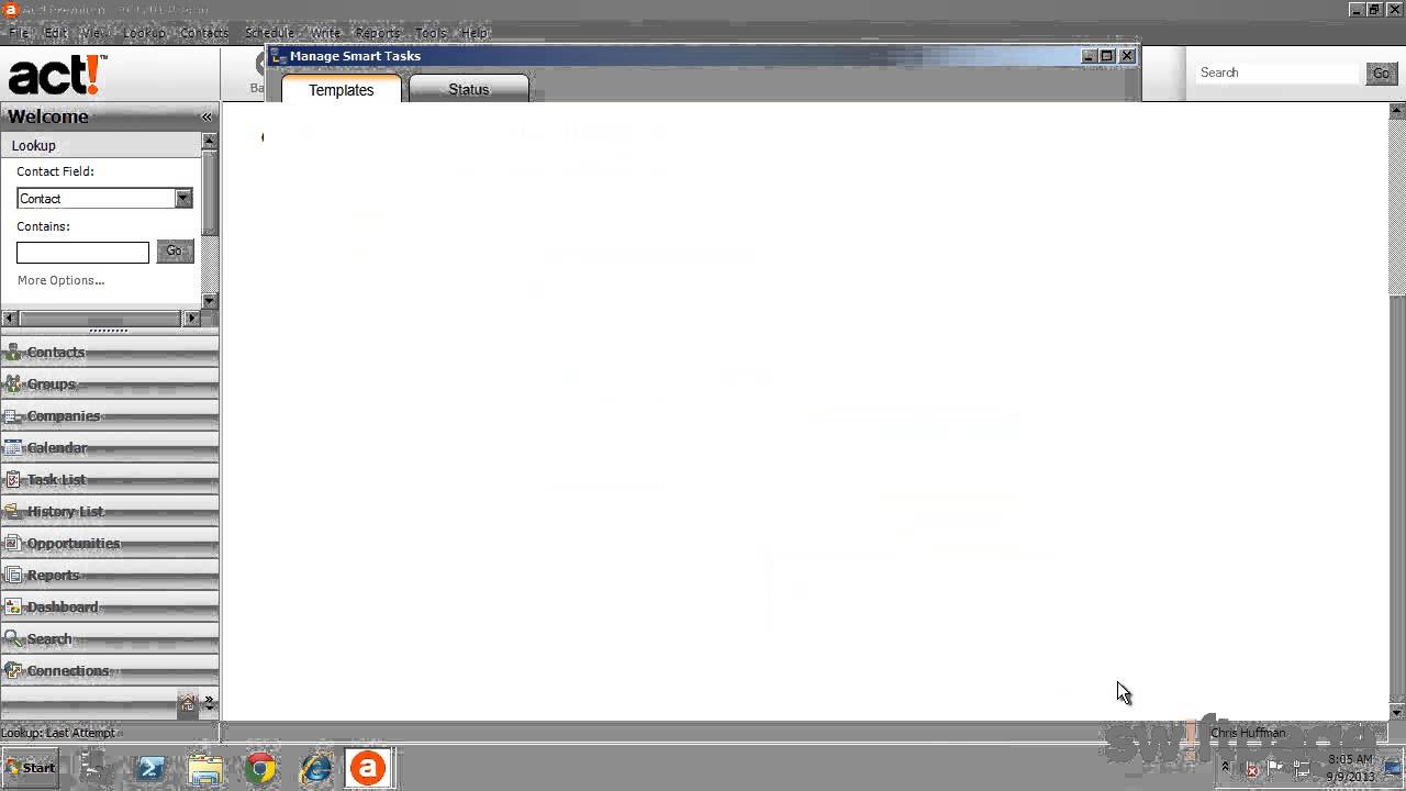 Feature Tour: Smart Tasks (Act! Tutorial)